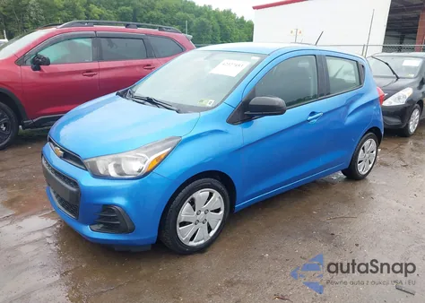 2016 Chevrolet Spark Ls Cvt z USA, uszkodzony, nr VIN KL8CB6SA6GC573941